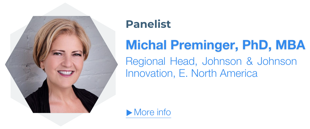 Michal Preminger, PhD, MBA, Regional Head, Johnson & Johnson Innovation, E. North America 